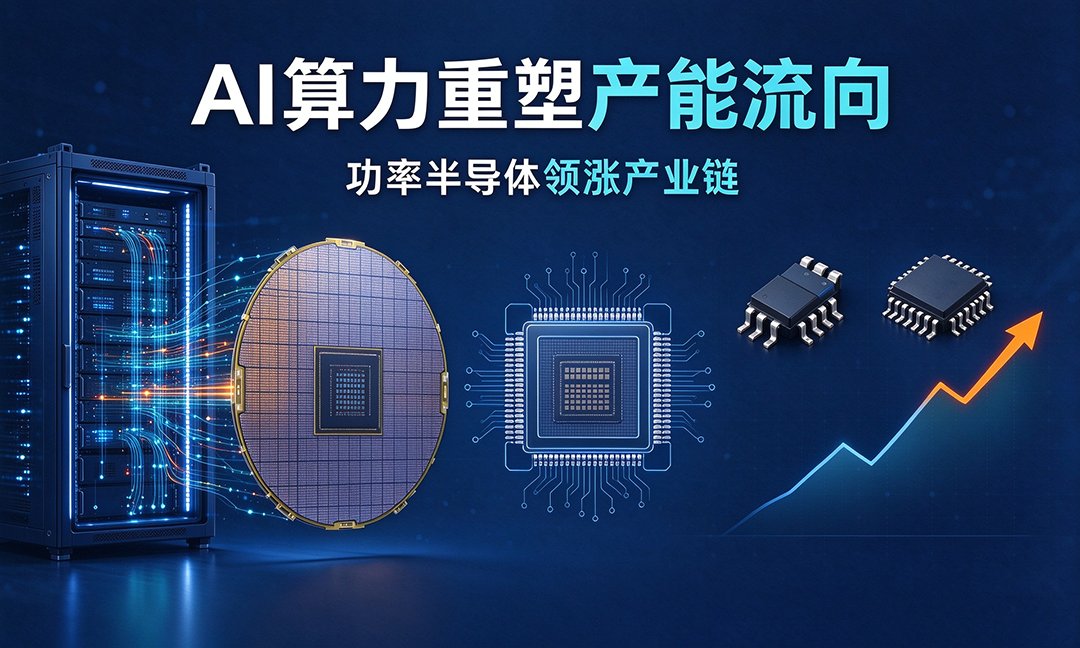 AI算力重塑产能流向 功率半导体领涨产业链
